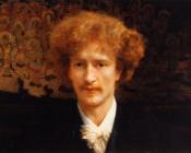 劳伦斯 阿尔玛 塔德玛 : Portrait of Ignacy Jan Paderewski